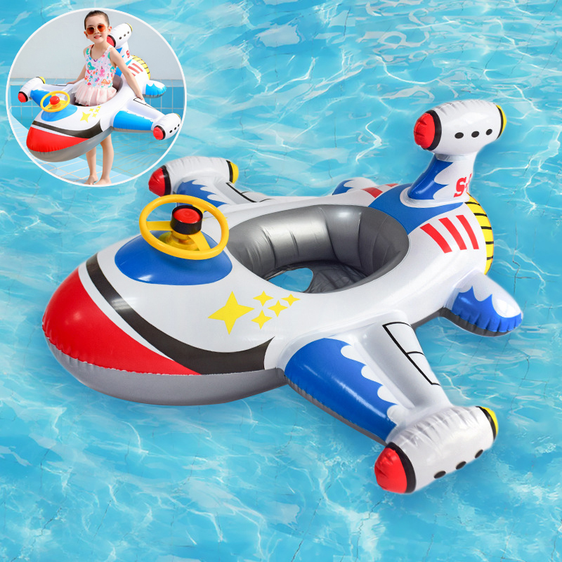 Baby Products For Summer - Bebek Yüzme Daire Uçak Şamandıra Havuzu