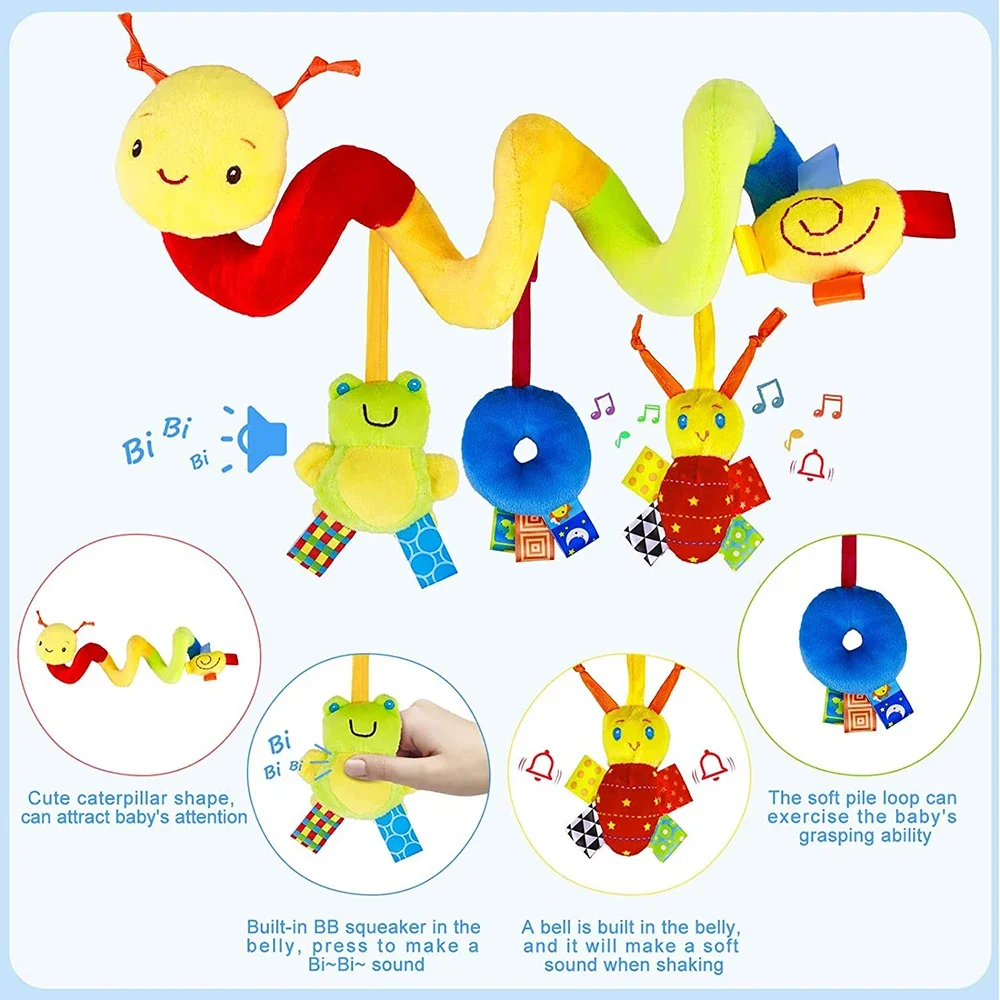 Baby Products Game - Spiral Arabası Oyuncaklar Yenidoğan Peluş Asılı