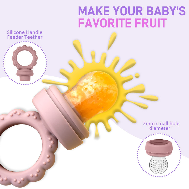 Baby Led Weaning Set - Bebek Meyve Besleyici ve Mini Dondurucu