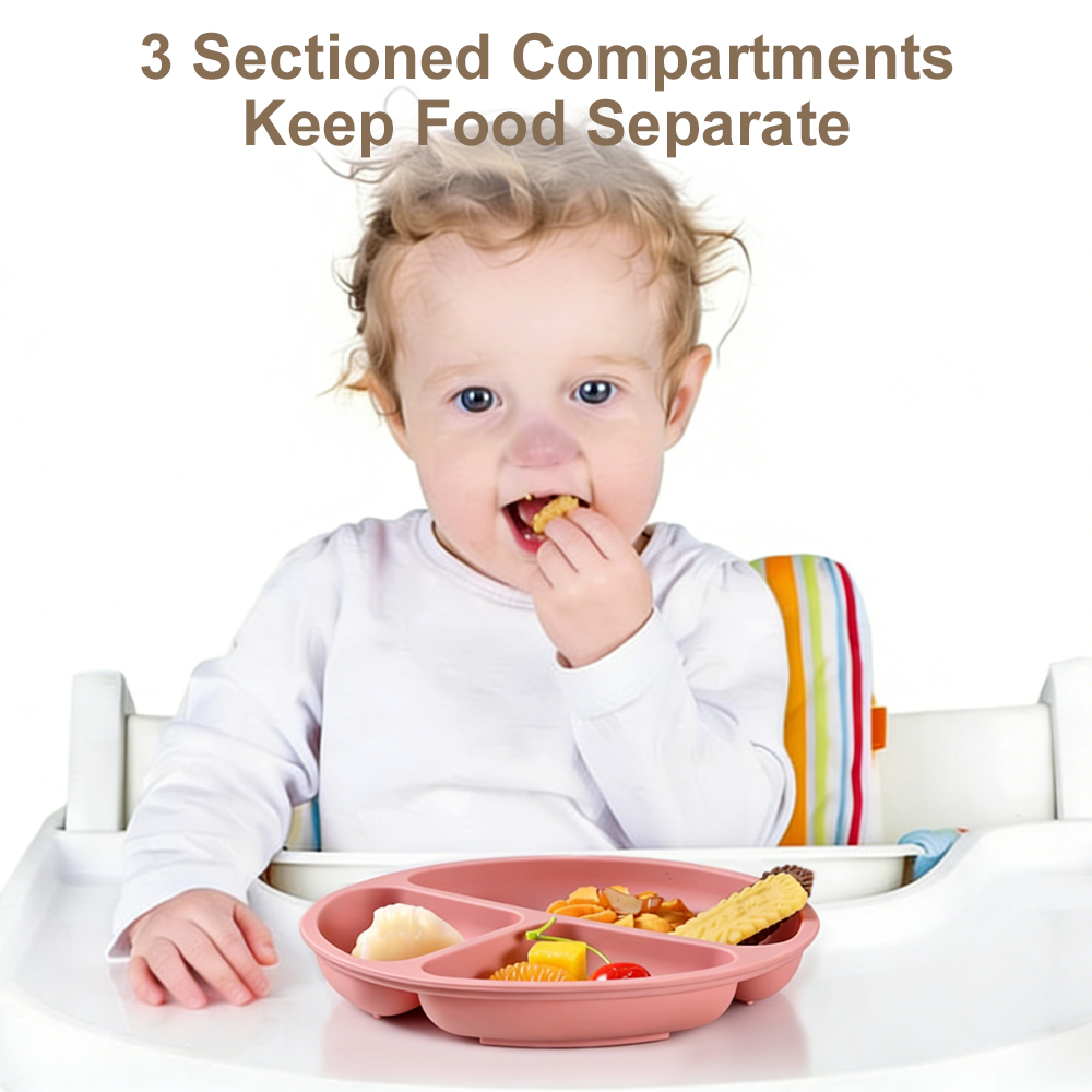1 Paket Bebek Tabağı, Bölmeli  - Baby Led Weaning Set incelemesi ve fiyatı