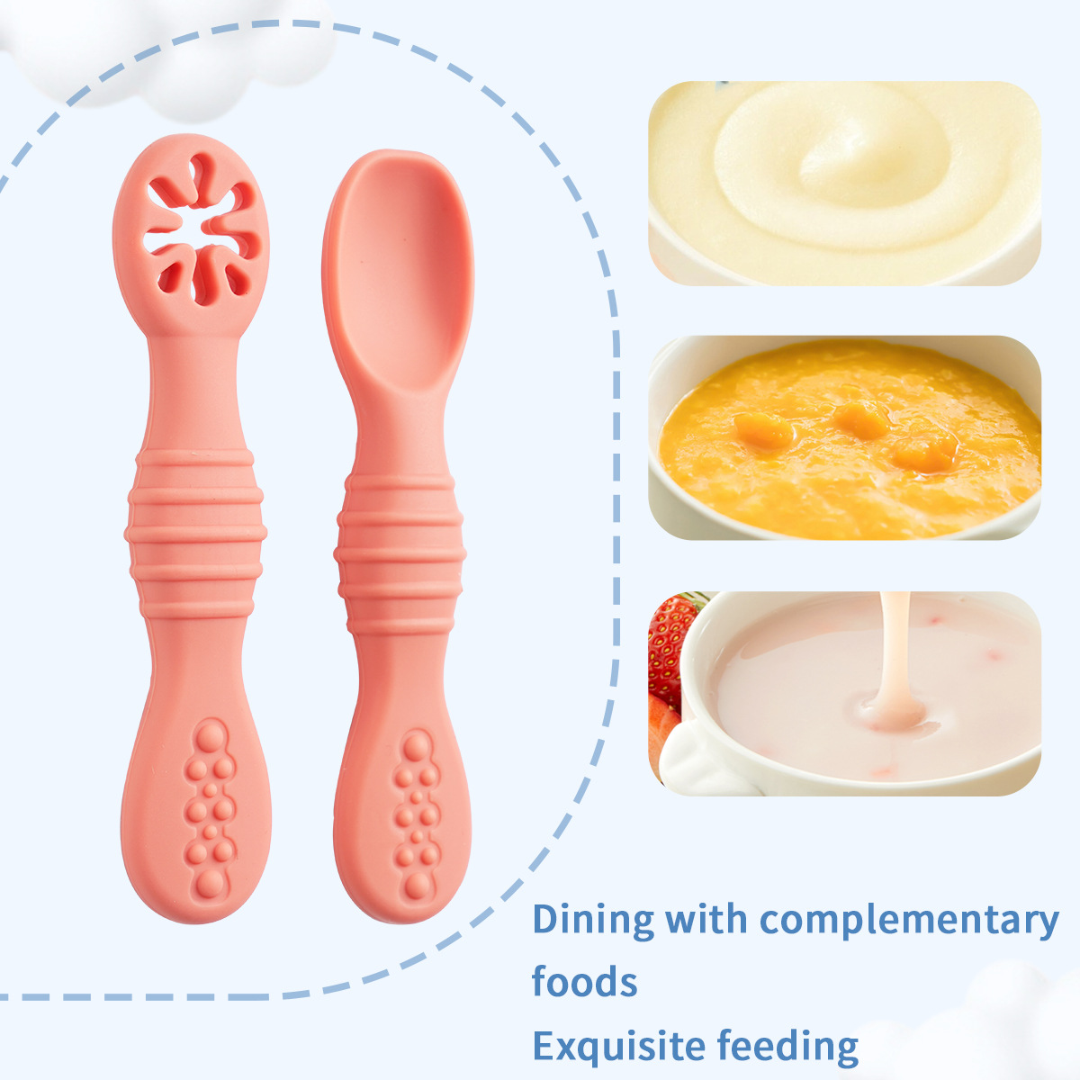 2 adet/takım silikon bebek kaş - Baby Led Weaning Set incelemesi ve fiyatı