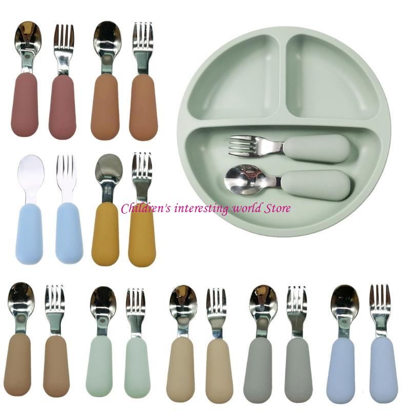 Bebek Çatal ve Kaşık Seti 2 PC - Baby Led Weaning Set incelemesi ve fiyatı