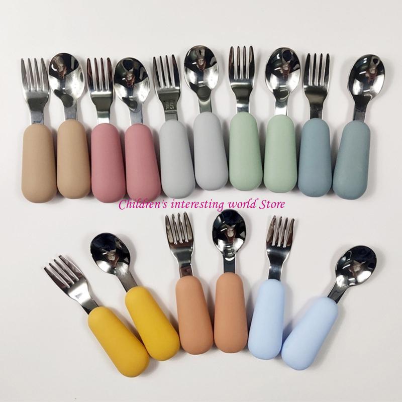 Bebek Çatal ve Kaşık Seti 2 PC - Baby Led Weaning Set incelemesi ve fiyatı