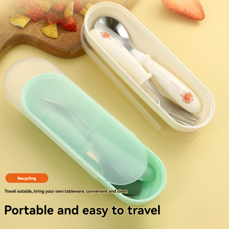 304 Paslanmaz Çelik Çocuk Çata - Baby Led Weaning Set incelemesi ve fiyatı