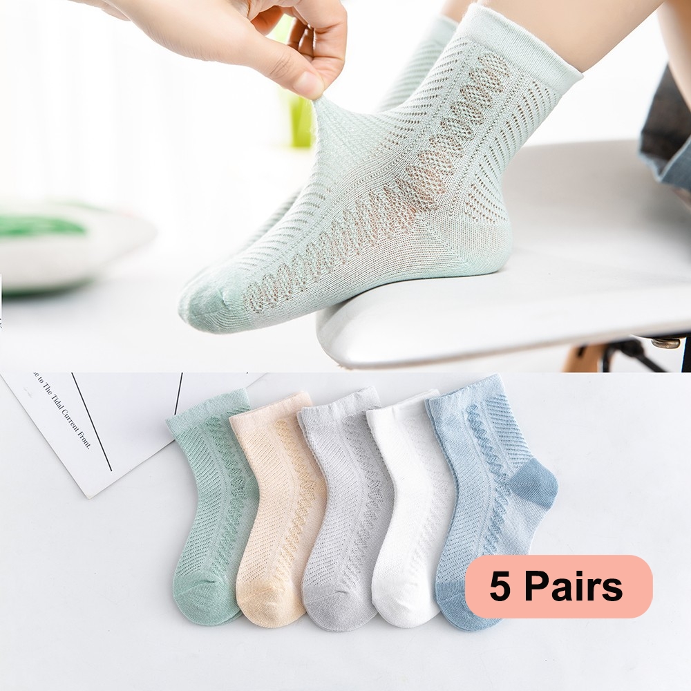 5 çift/grup 0-12 Çocuk Çorap Y - Baby Products For Summer incelemesi ve fiyatı
